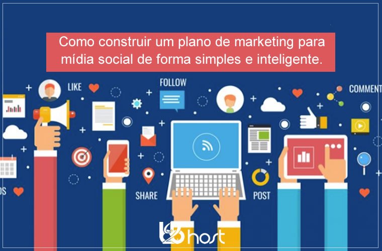 Blog B2B Host | Marketing Digital – Como construir um plano de marketing para mídia social de forma simples e inteligente.